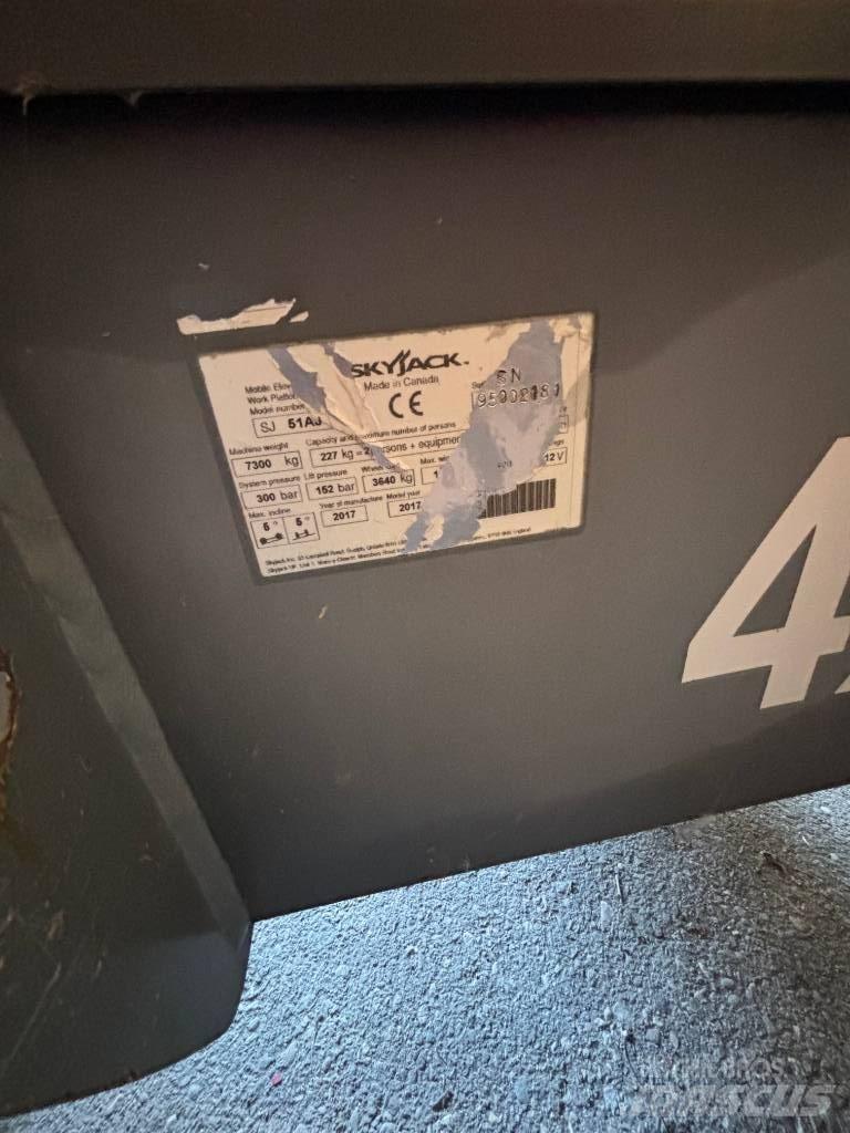 SkyJack SJ 51 AJ Strēles pacēlāji