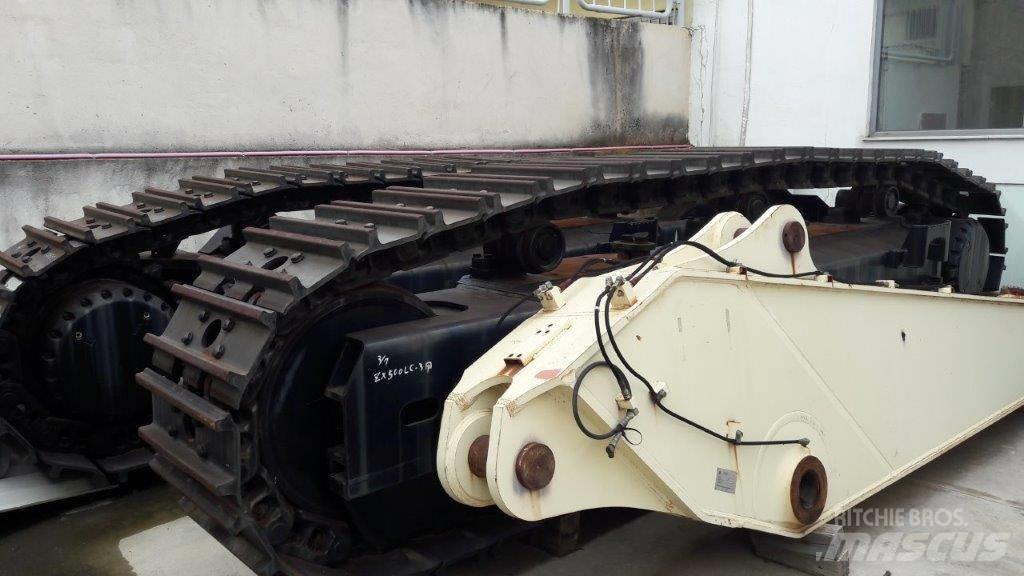 Hitachi ZX 450-3 Šasija un piekare