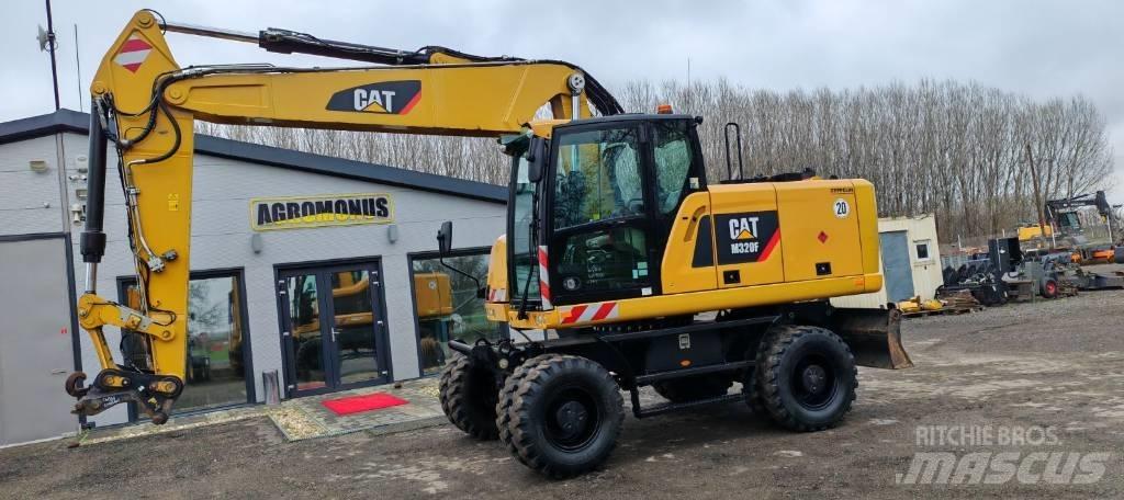 CAT M320 F Ekskavatori uz riteņiem