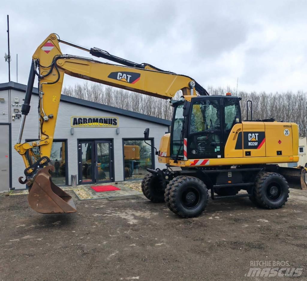CAT M320 F Ekskavatori uz riteņiem