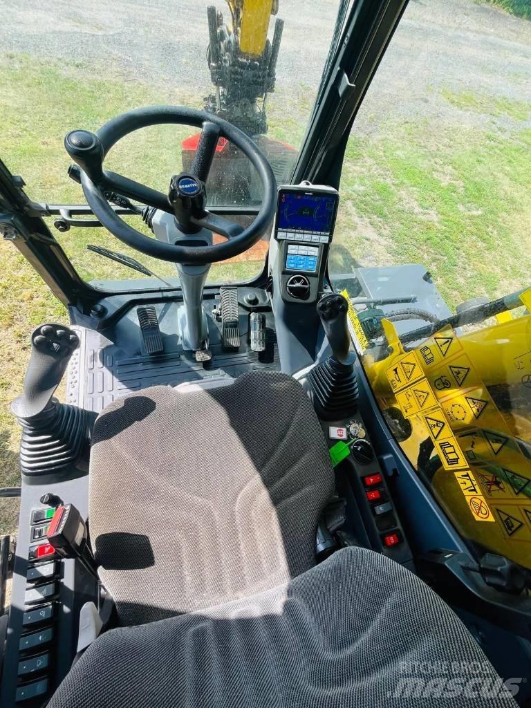 Komatsu PW 148-10 Ekskavatori uz riteņiem