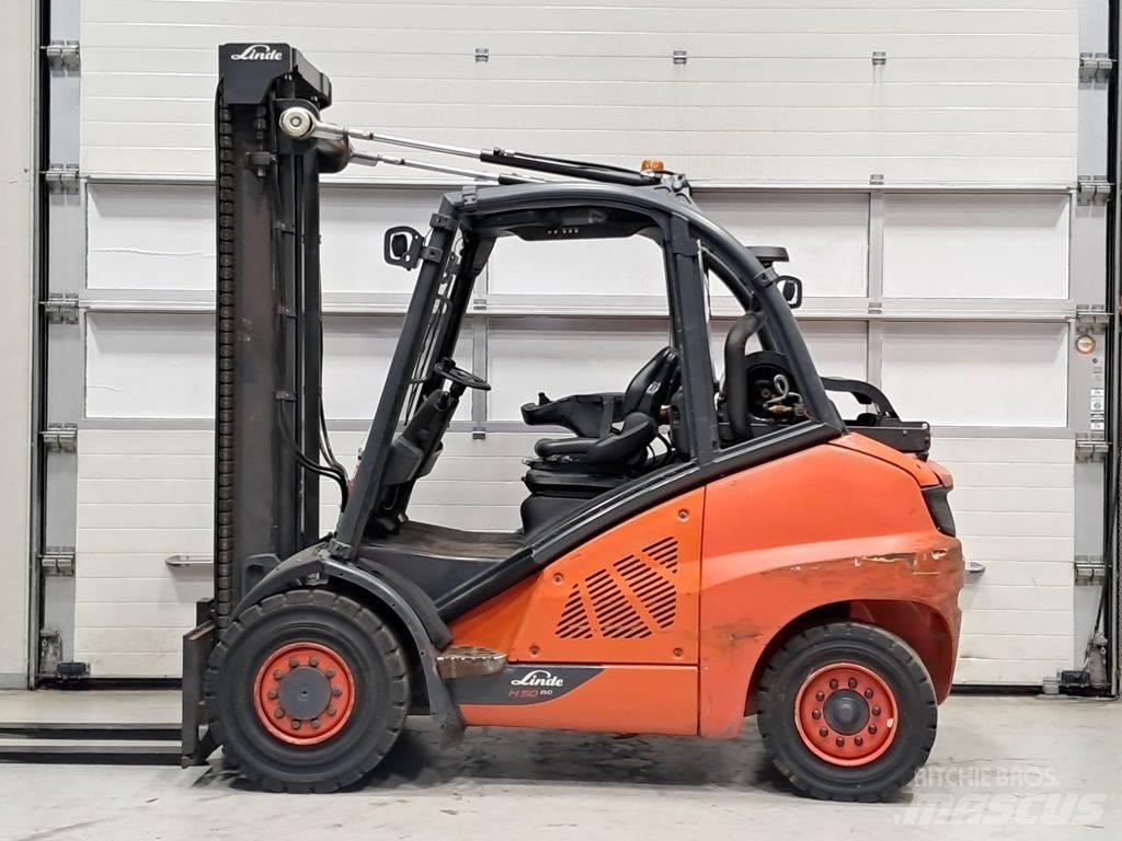 Linde H50T-02 LPG tehnika