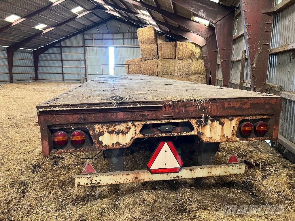  Halmvogn 12.5 meter Ķīpu treileri