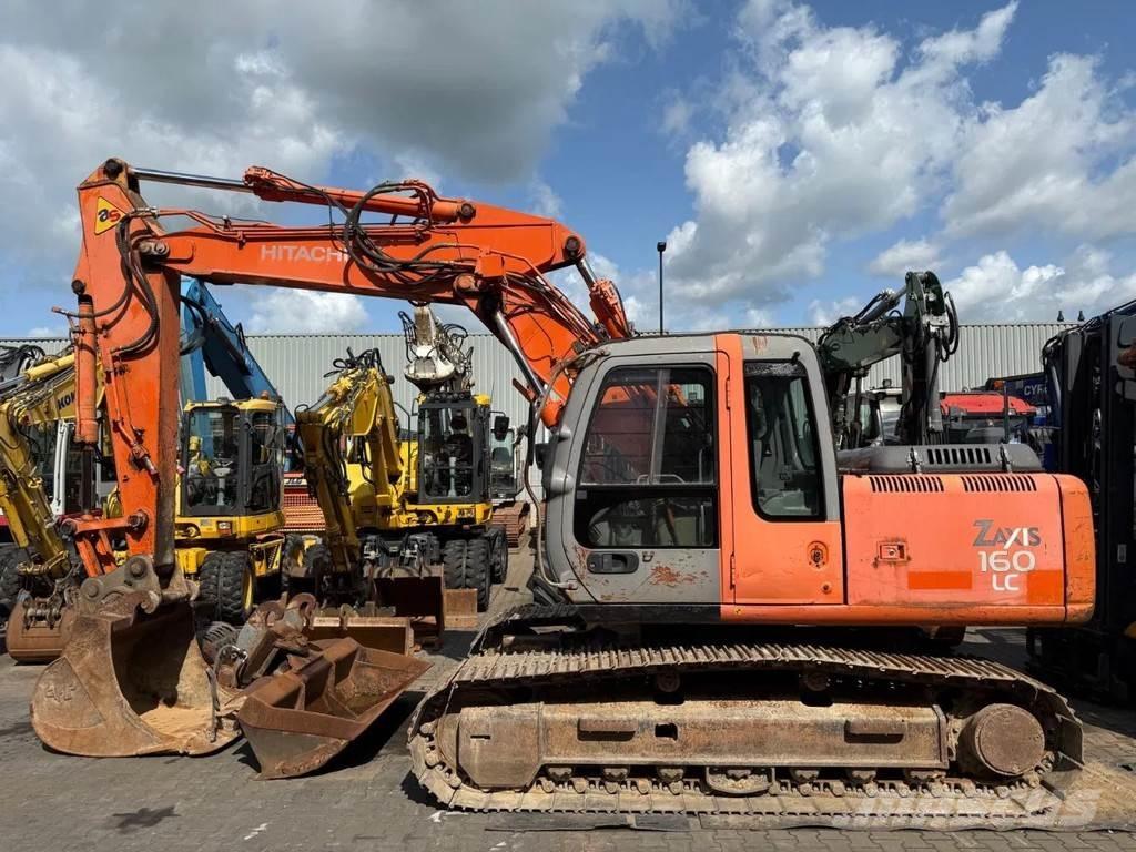Hitachi ZX160LC Kāpurķēžu ekskavatori