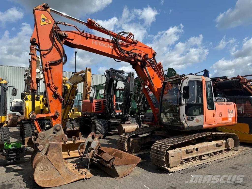 Hitachi ZX160LC Kāpurķēžu ekskavatori