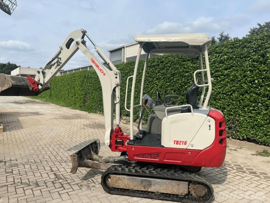 Takeuchi TB 216 Mini ekskavatori < 7 t