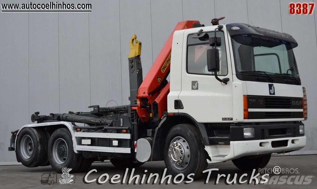 DAF 75CF 270 Smagās mašīnas ar konteineriem