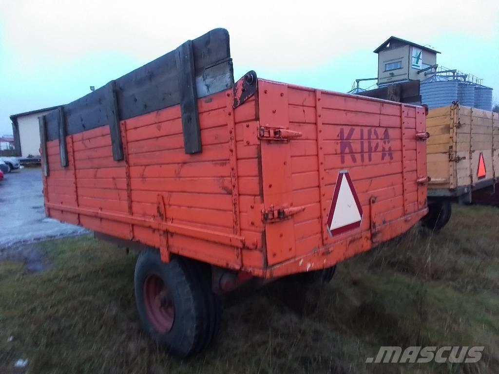 Kipa 5t Graudu pārkraušanas piekabes