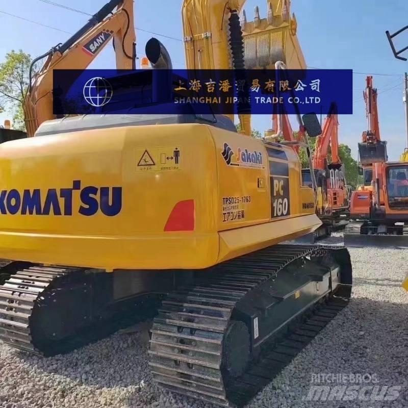Komatsu PC 160 Kāpurķēžu ekskavatori