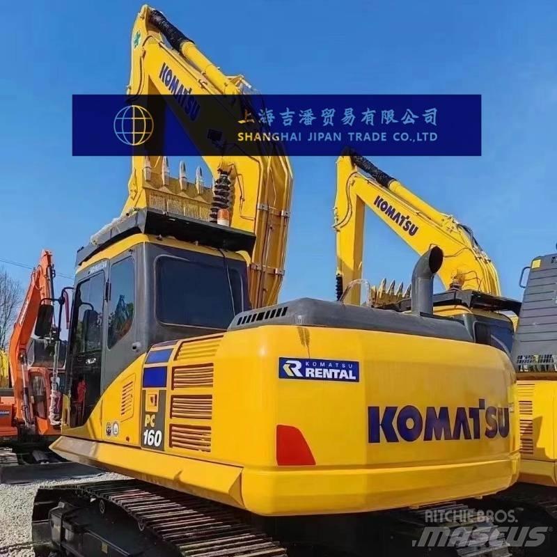 Komatsu PC 160 Kāpurķēžu ekskavatori
