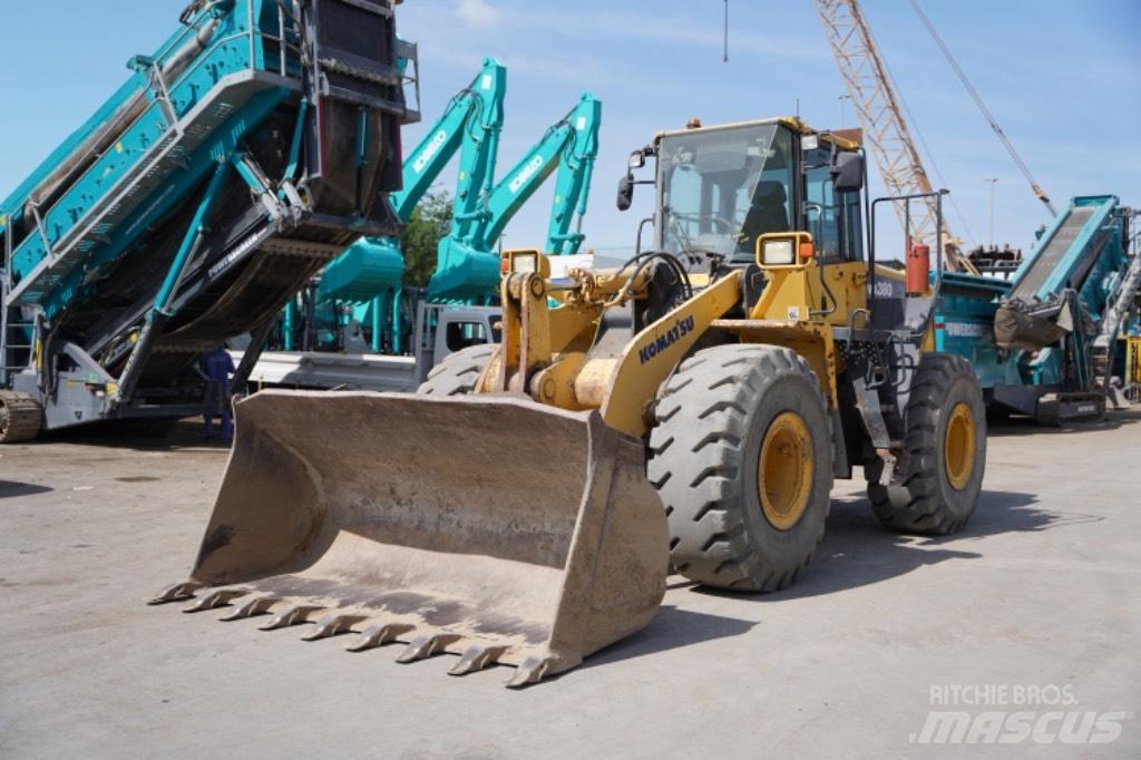 Komatsu WA 380-6 Iekrāvēji uz riteņiem