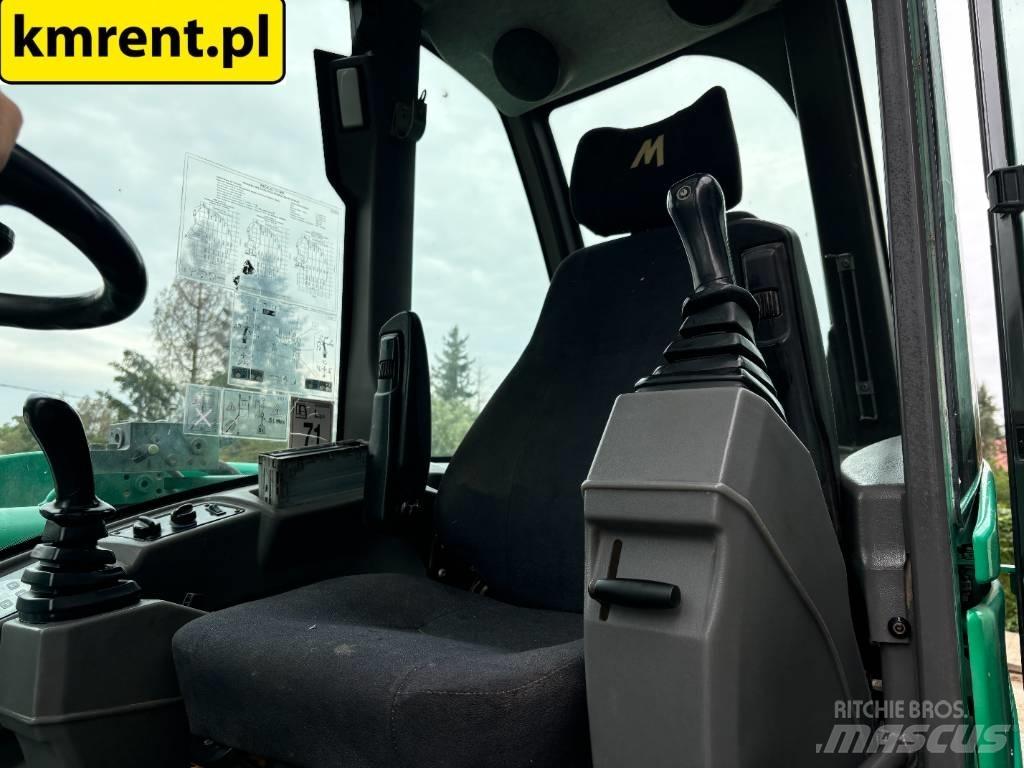 Mecalac 714 MW Ekskavatori uz riteņiem