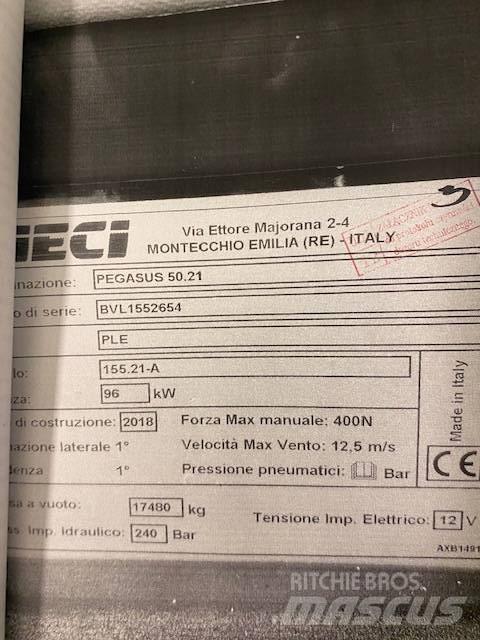 Dieci Pegasus 50.21 Teleskopiskie manipulatori
