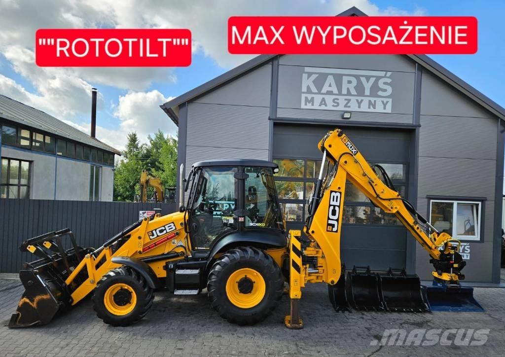 JCB 3 CX Contractor Ekskavatori-iekrāvēji