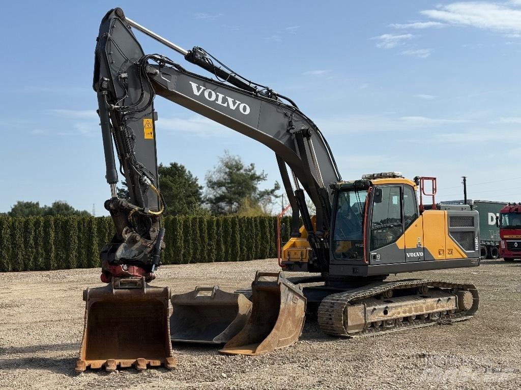 Volvo EC 250 EL Kāpurķēžu ekskavatori