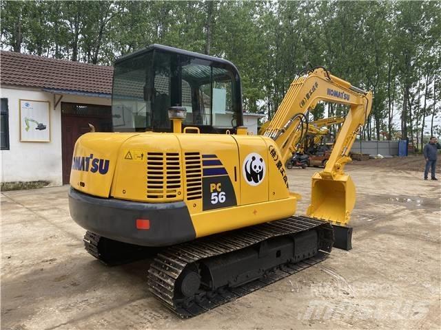Komatsu PC56-7 Kāpurķēžu ekskavatori