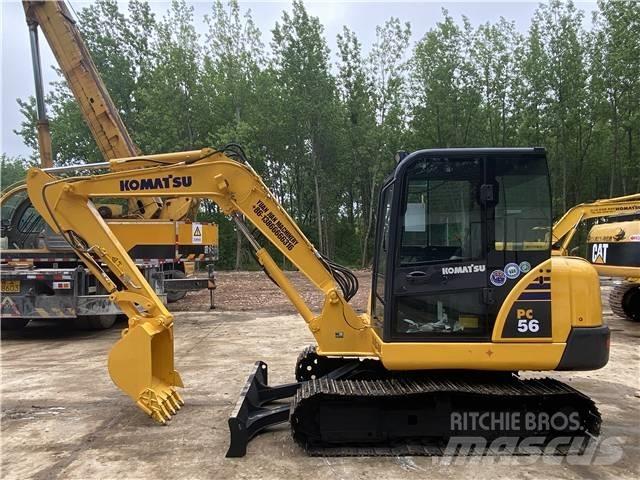 Komatsu PC56-7 Kāpurķēžu ekskavatori