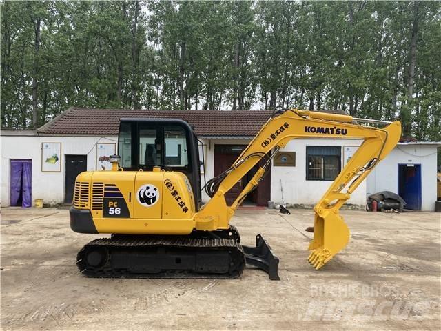 Komatsu PC56-7 Kāpurķēžu ekskavatori