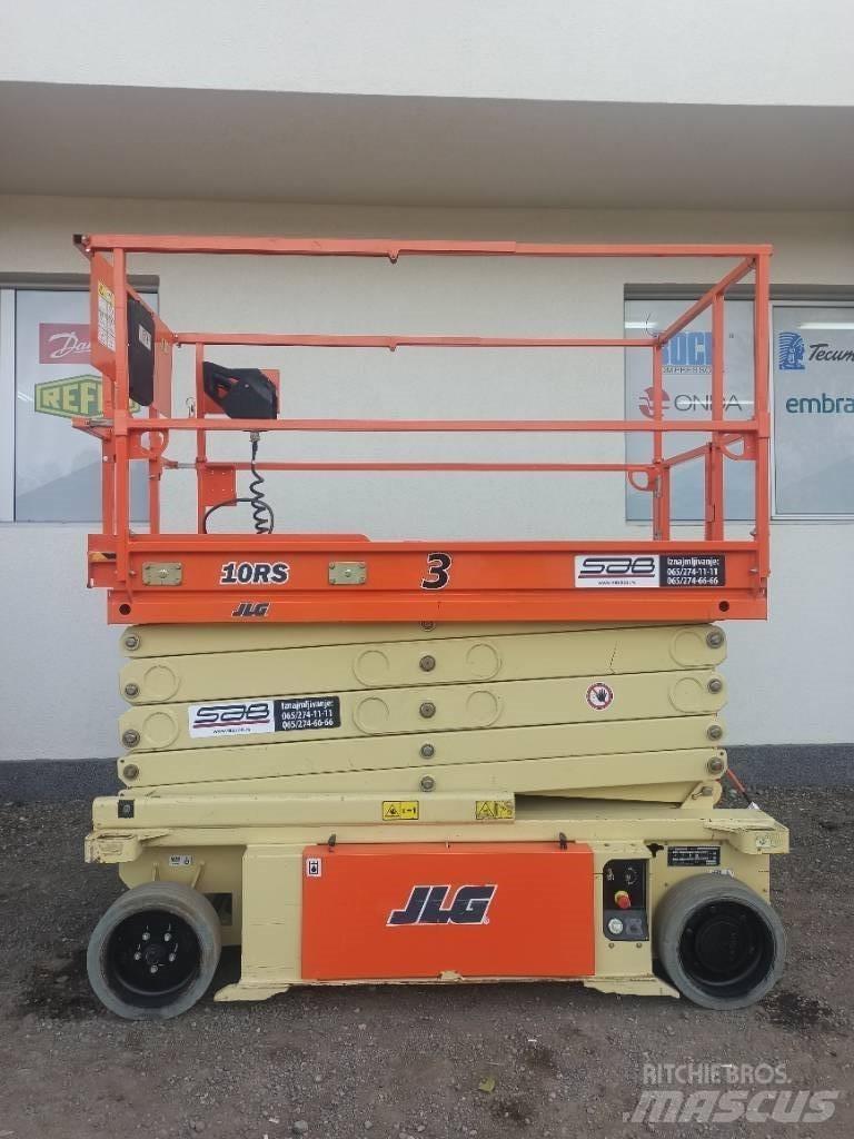 JLG 10 RS Šķerveida pacēlāji