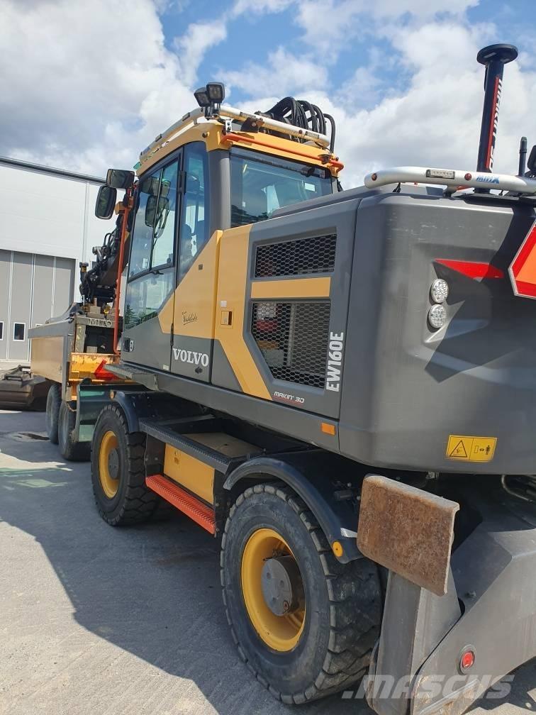 Volvo EW 160 E Ekskavatori uz riteņiem