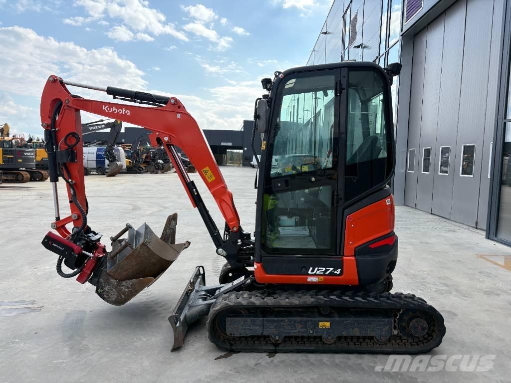 Kubota U 27-4 Mini ekskavatori < 7 t