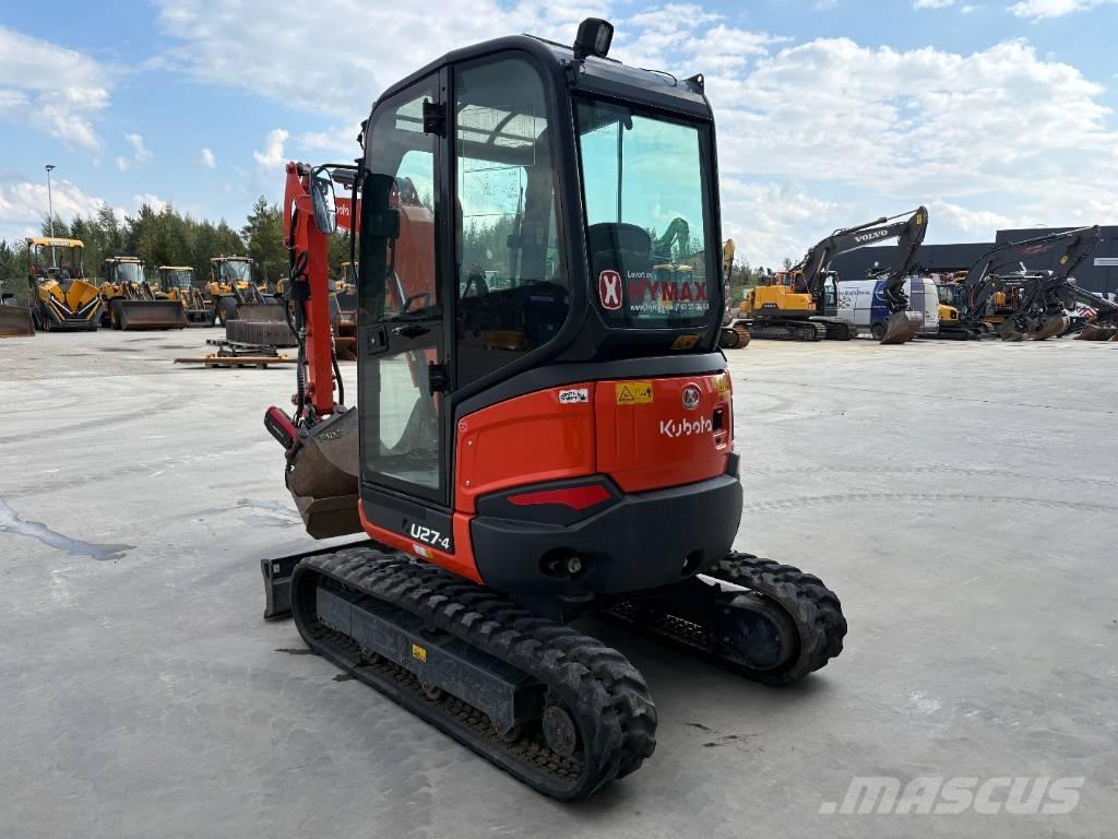 Kubota U 27-4 Mini ekskavatori < 7 t