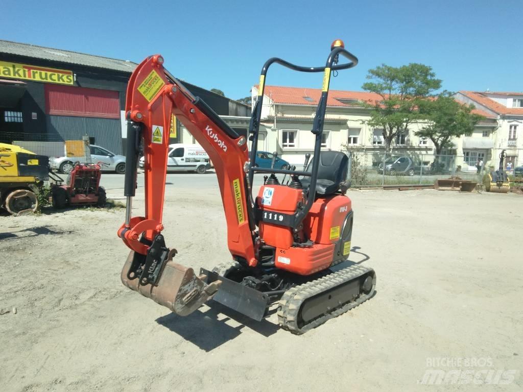 Kubota U 10-3 Mini ekskavatori < 7 t