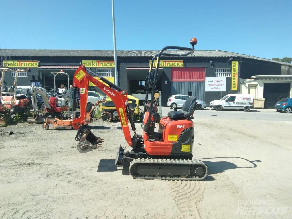 Kubota U 10-3 Mini ekskavatori < 7 t