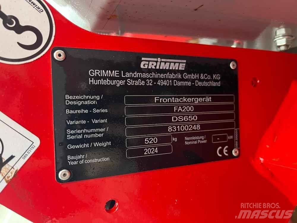 Grimme FA 200 Kartupeļu tehnika - Citi