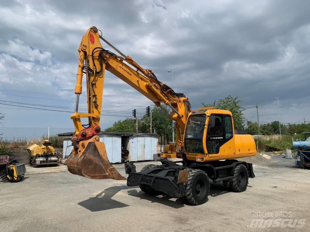 Hyundai ROBEX 170W-3 Ekskavatori uz riteņiem
