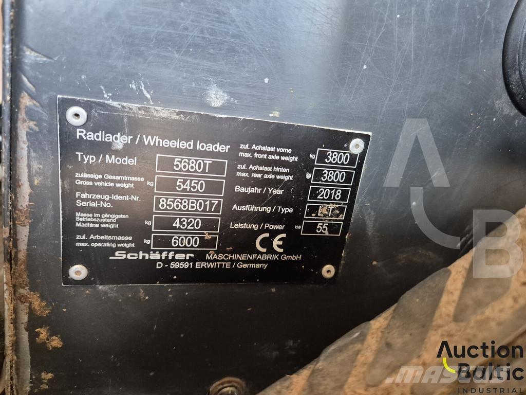 Schäffer 5680T Iekrāvēji uz riteņiem