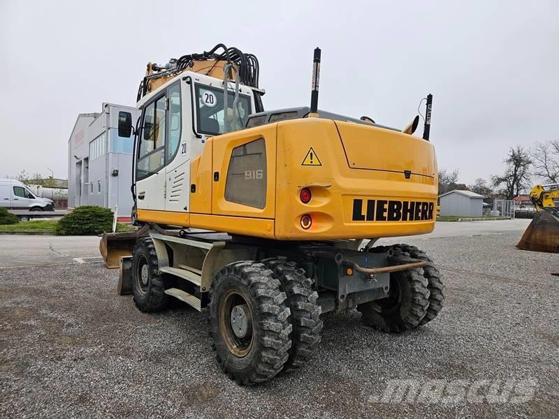 Liebherr A 916 Ekskavatori uz riteņiem