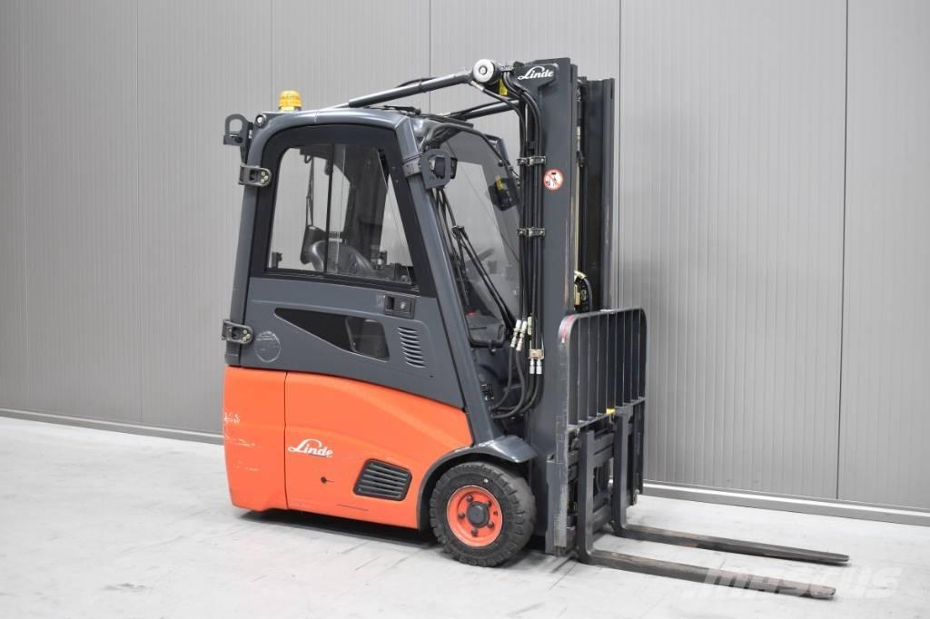 Linde E 15 - 01 Elektriskie iekrāvēji