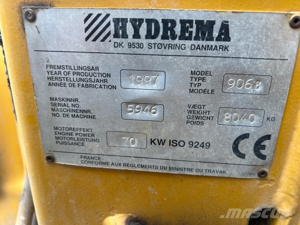 Hydrema 906 B Ekskavatori-iekrāvēji