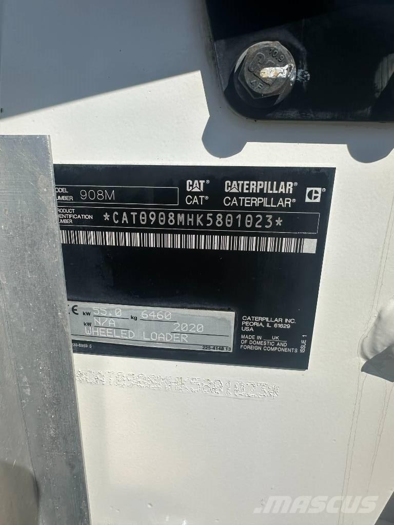 CAT 908 M Iekrāvēji uz riteņiem