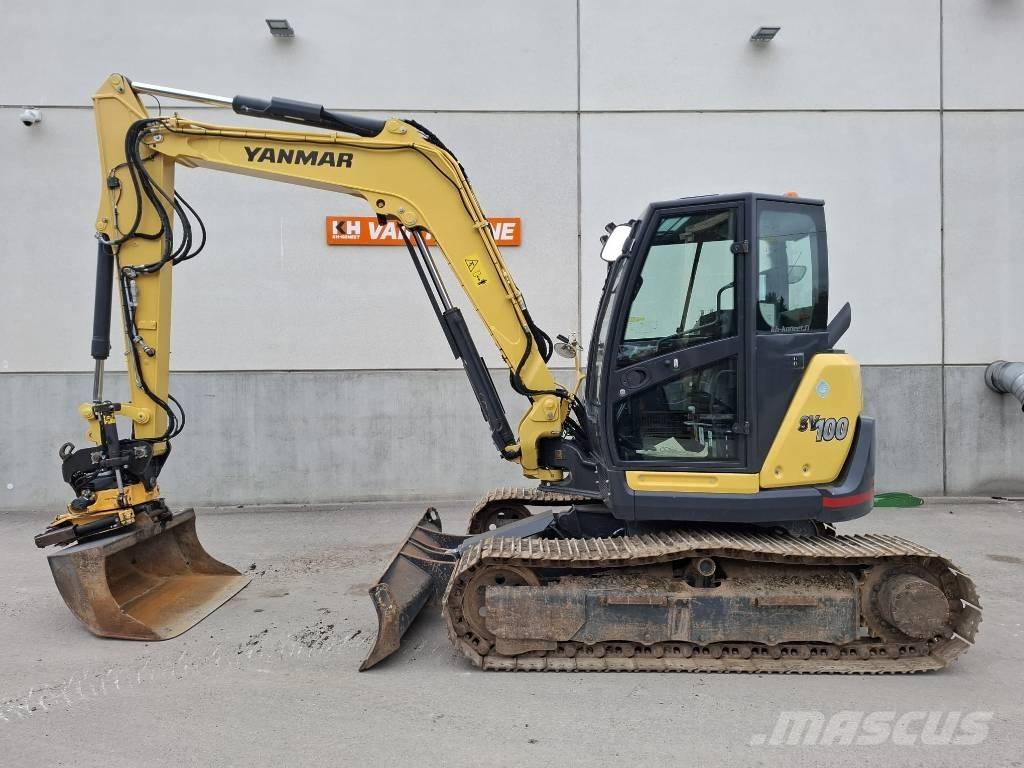 Yanmar SV 100-2A Vidēja lieluma ekskavatori 7 t - 12 t