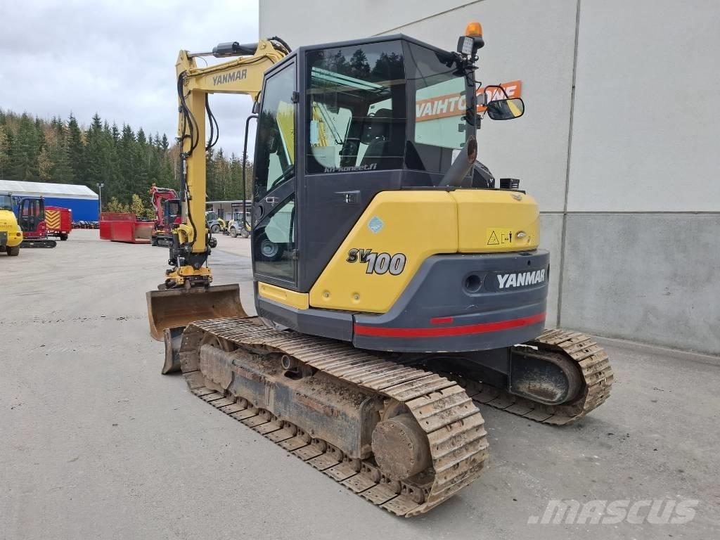 Yanmar SV 100-2A Vidēja lieluma ekskavatori 7 t - 12 t