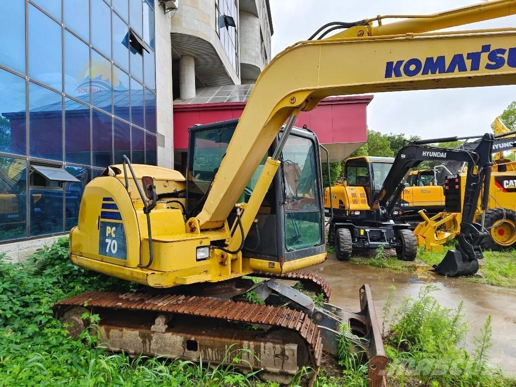 Komatsu PC 70-8 Kāpurķēžu ekskavatori