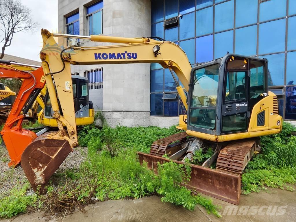 Komatsu PC 70-8 Kāpurķēžu ekskavatori