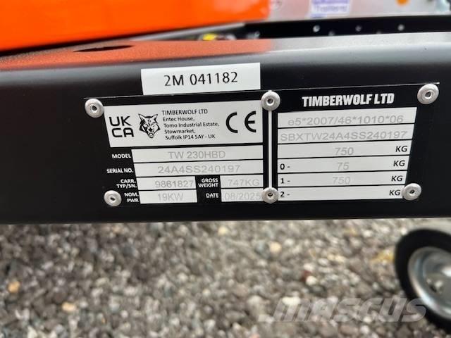 Timberwolf TW230/HB Koksnes šķeldotāji
