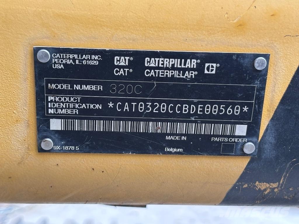 CAT 320 C L Kāpurķēžu ekskavatori
