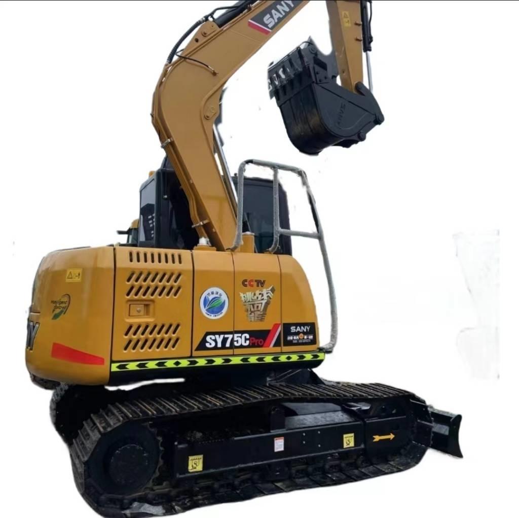Sany SY 75 C PRO Kāpurķēžu ekskavatori