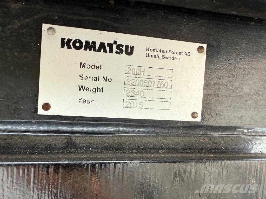 Komatsu 901 Harvesteri