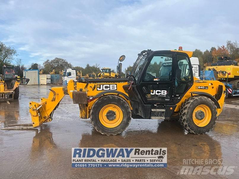 JCB 540-140 Teleskopiskie manipulatori