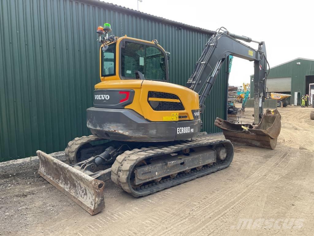 Volvo ECR 88 D PRO Vidēja lieluma ekskavatori 7 t - 12 t