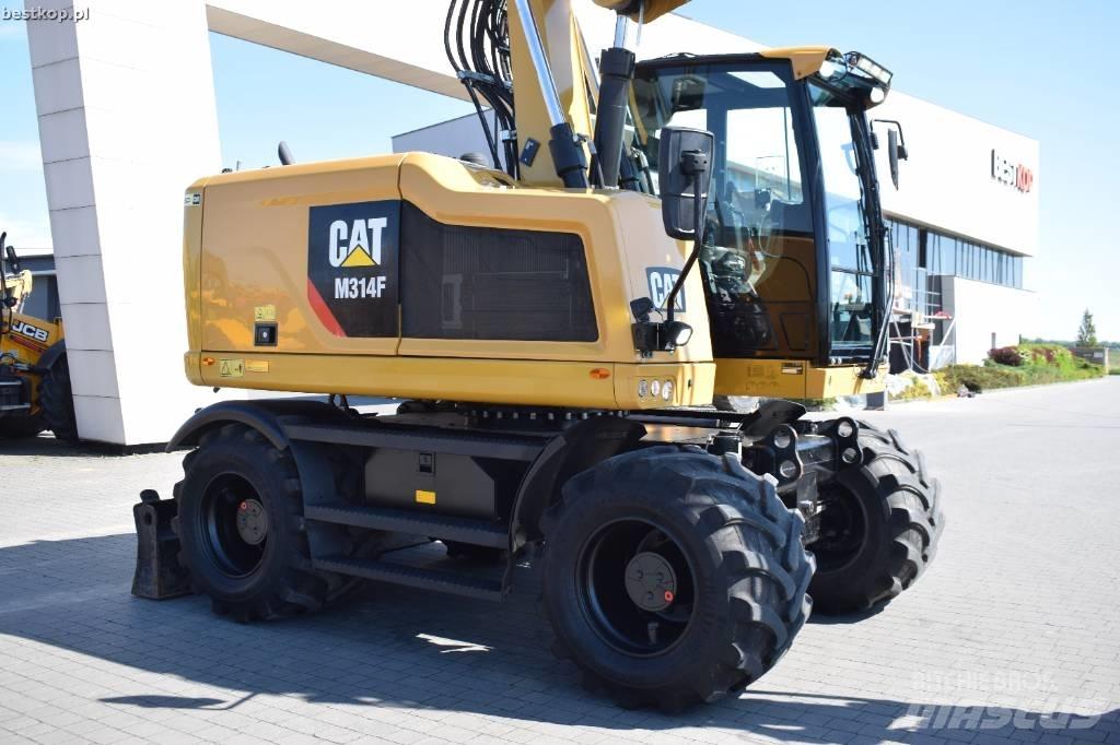 CAT M314F Ekskavatori uz riteņiem