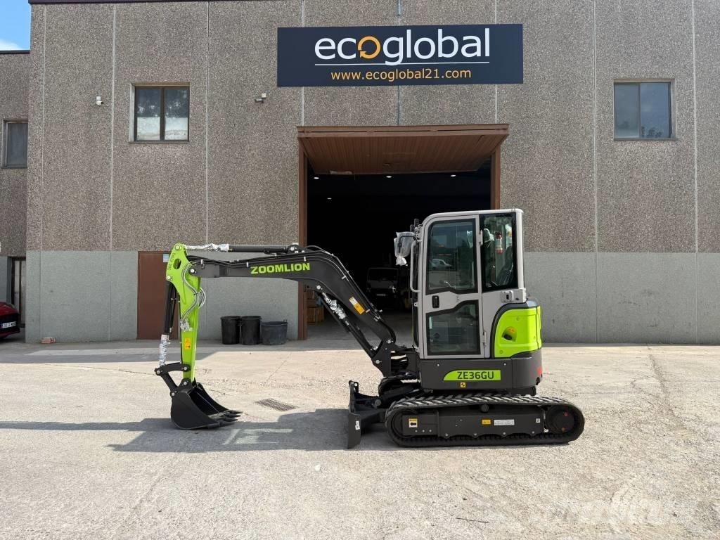 Zoomlion ZE 36 GU Mini ekskavatori < 7 t