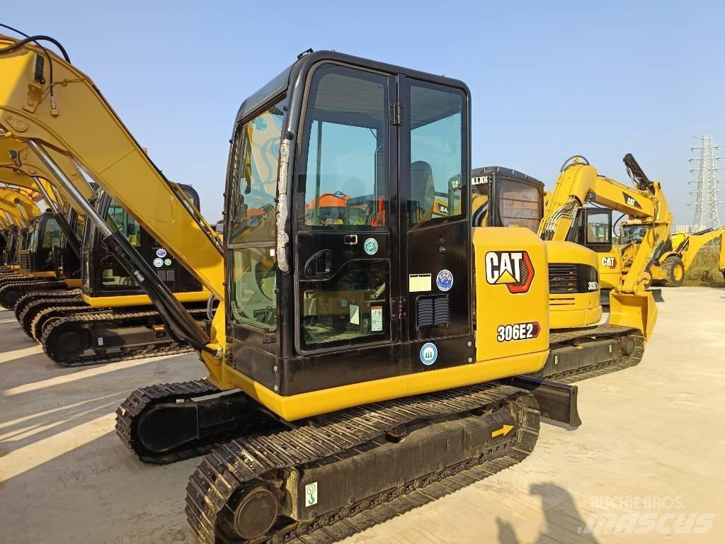 CAT 306 E2 Kāpurķēžu ekskavatori