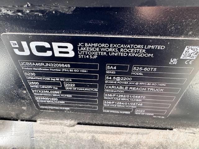 JCB 525-60 Teleskopiskie manipulatori