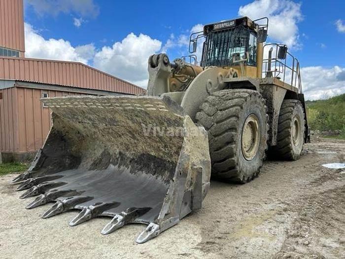 CAT 990II Iekrāvēji uz riteņiem